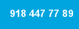 918 447 77 89 918 447 77 89